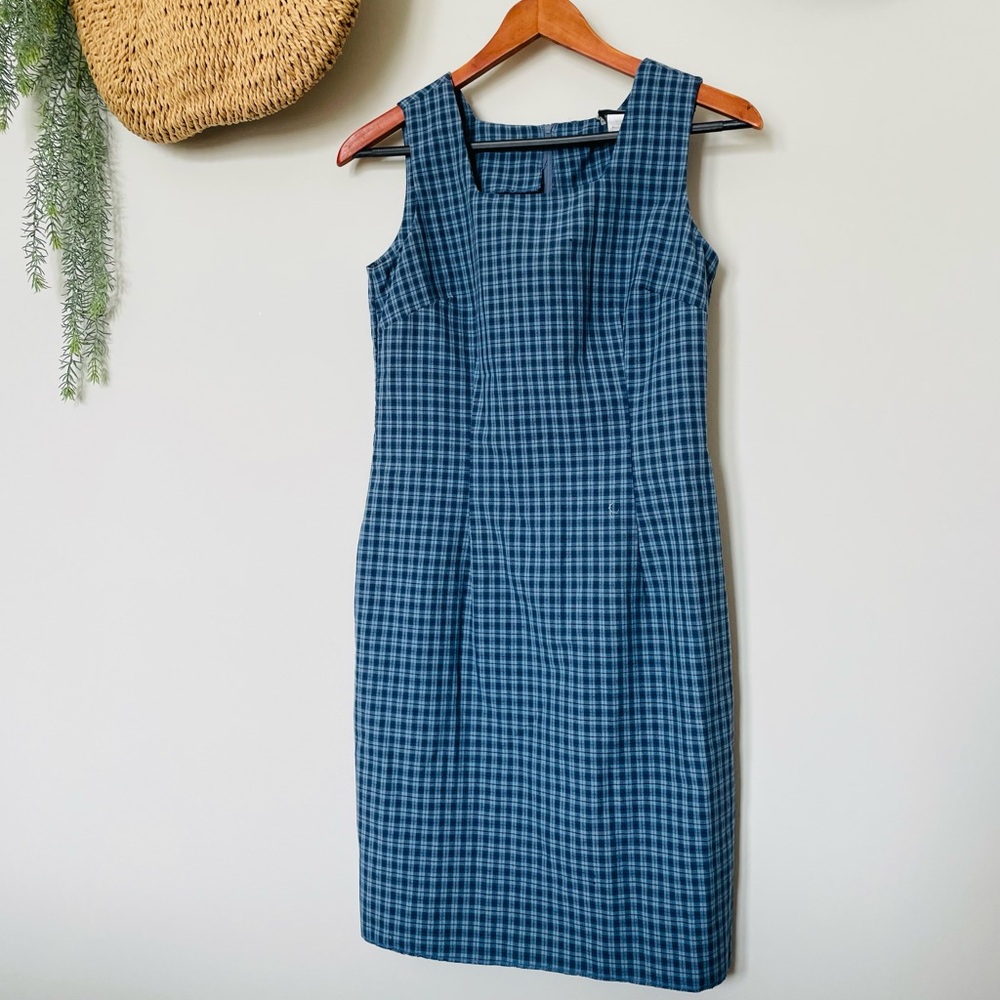 Vintage Fairweather Checkered Dress